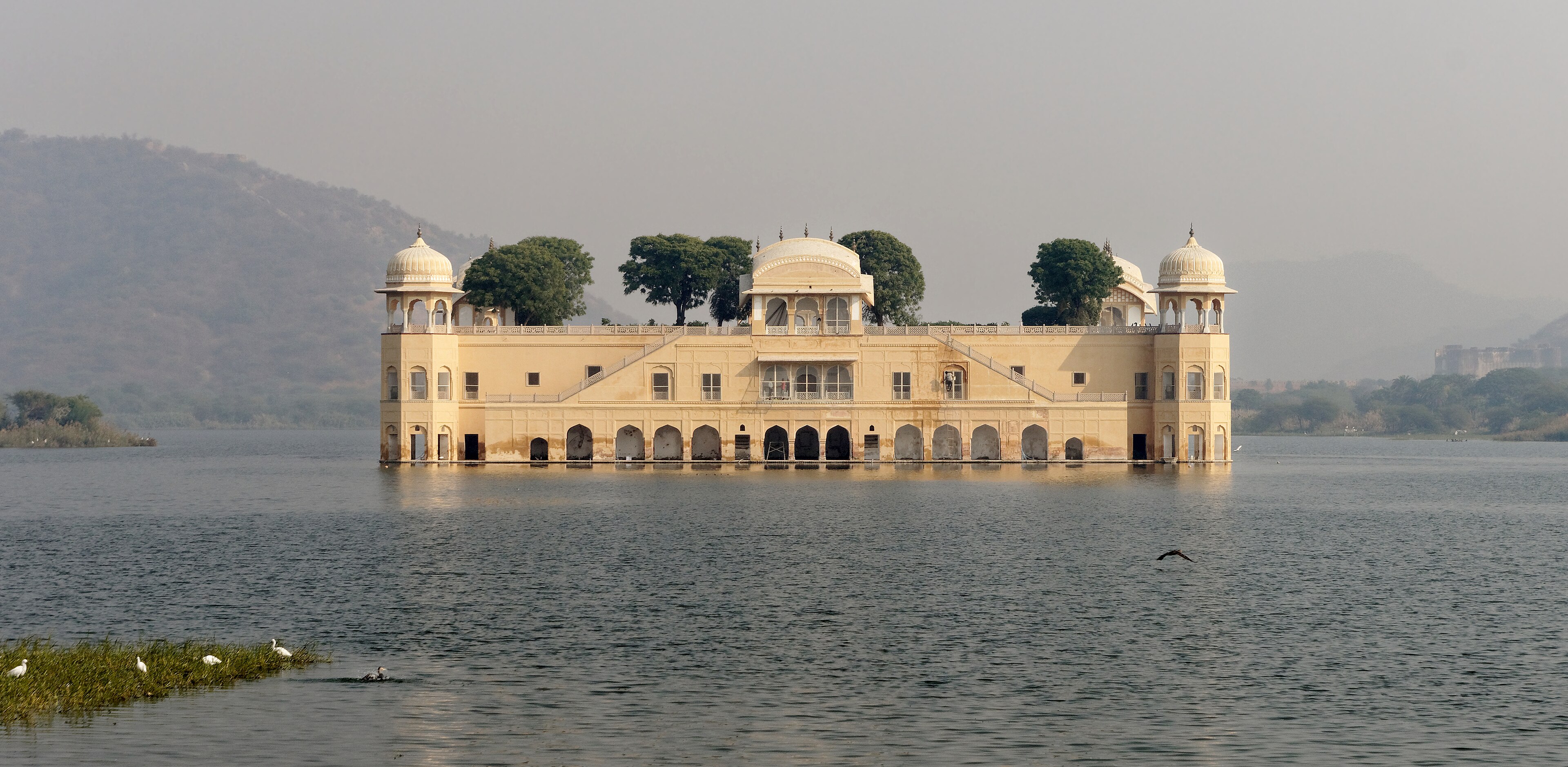 Jal Mahal water palace on Man Sagar Lake, Jaipur